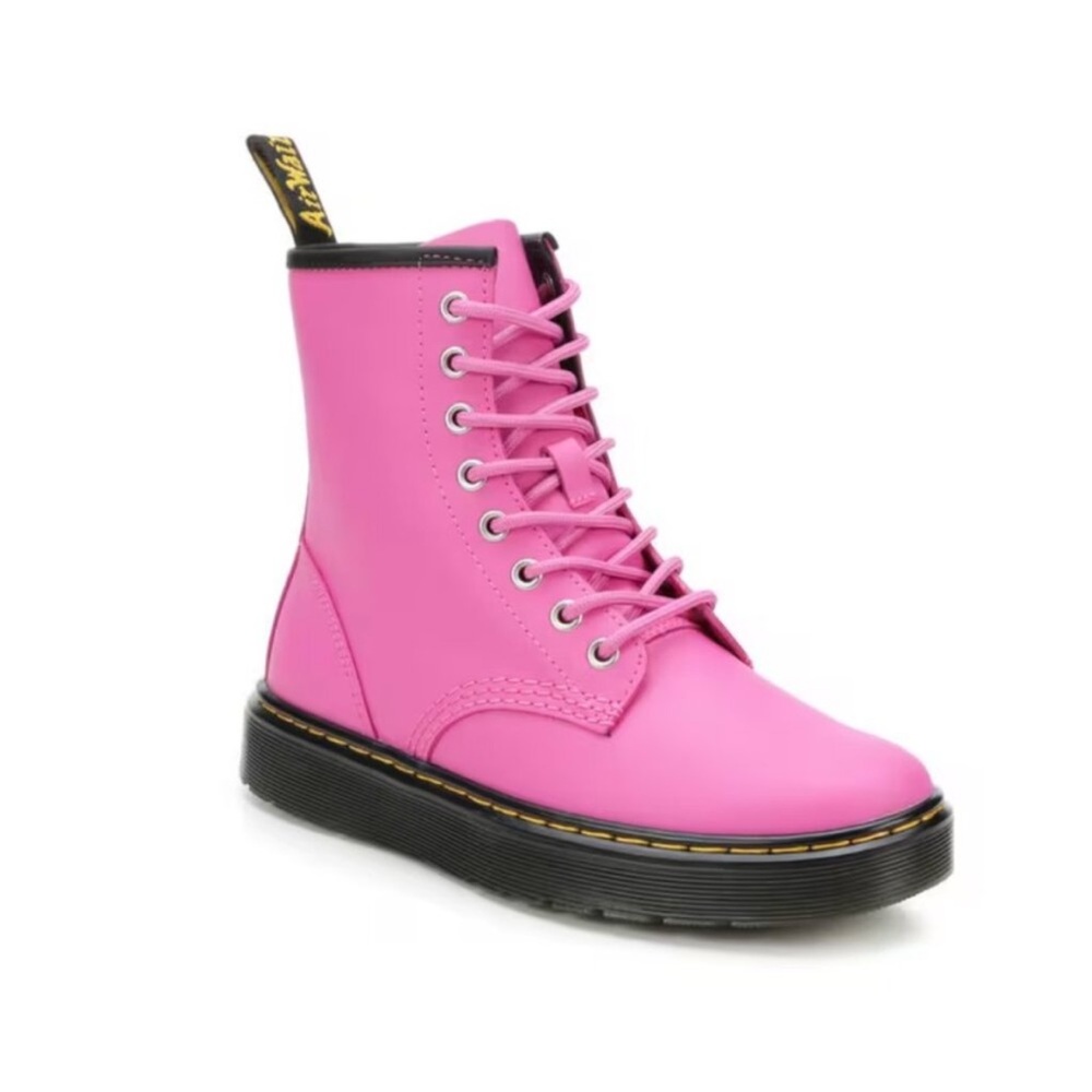 NEW Dr. Martens Zavala Flat Combat Boots Size 8 - Picture 2 of 5